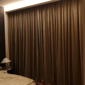 Brown Curtain for Bedroom