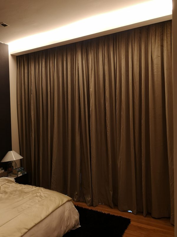 Brown Curtain for Bedroom