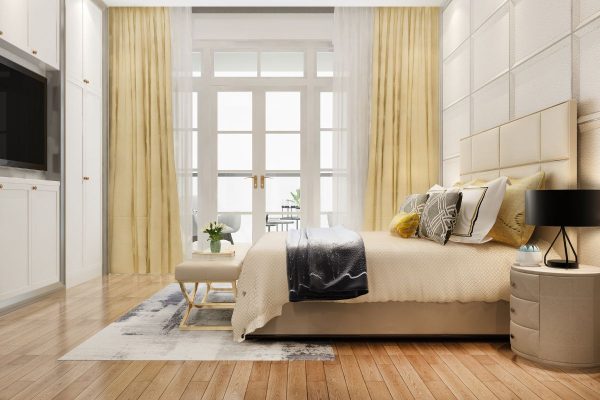 Bedroom The Most Common Place for Noise Reduction Curtains
