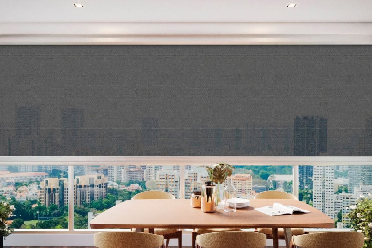 Zip Track Blinds for Windy High-Rise Balconies